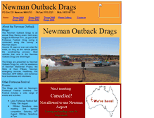 Tablet Screenshot of newmandrags.org.au